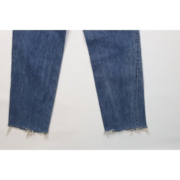 Vintage 90s Levis 901xx Womens 27 Thrashed Button Fly High Waisted Mom Jeans - Picture 14 of 15